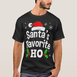 Camiseta Adultos Sujos e Sujos Homens de Natal do Pajama