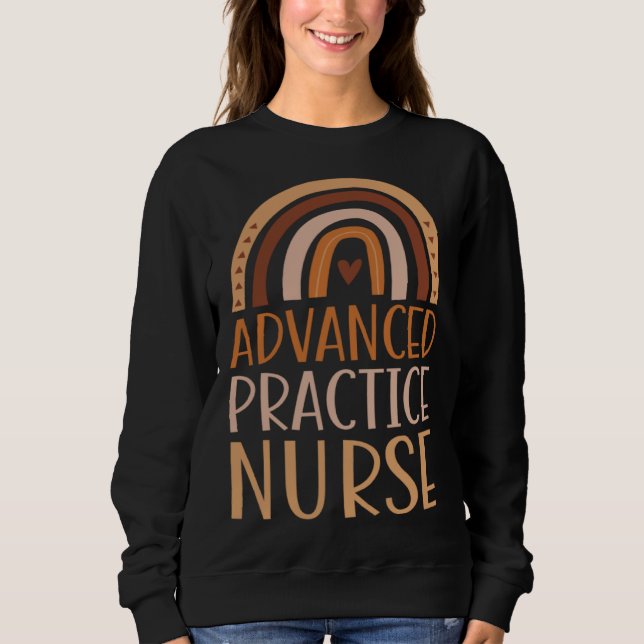 Camiseta Advanced Practice Nurse Nursing School Trendy Bohe (Frente)