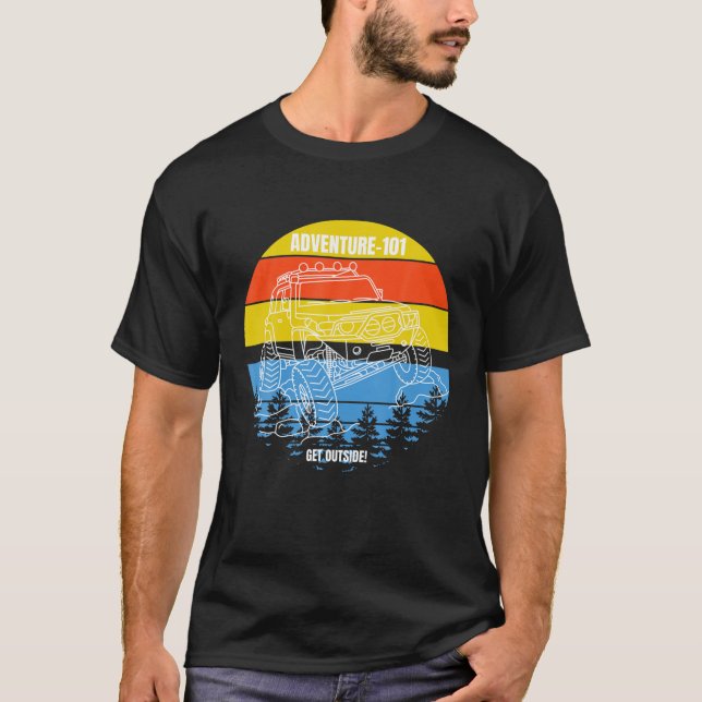 Camiseta Adventure 101 FJ Cruiser (Frente)