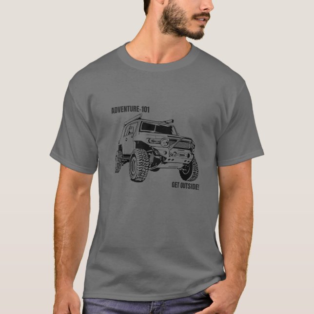 Camiseta Adventure 101 FJ Cruiser (Frente)
