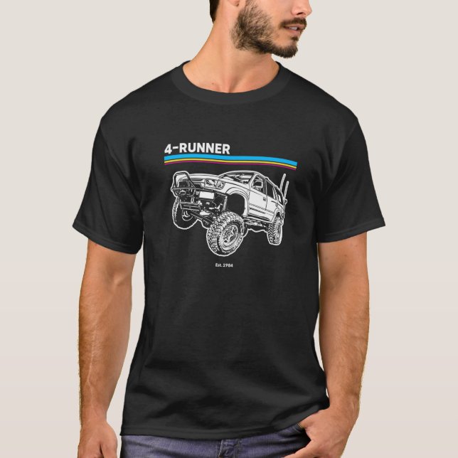 Camiseta Adventure 101 Retro 4runner (Frente)