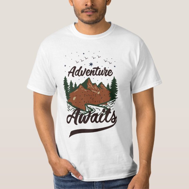 Camiseta Adventure aguarda (Frente)