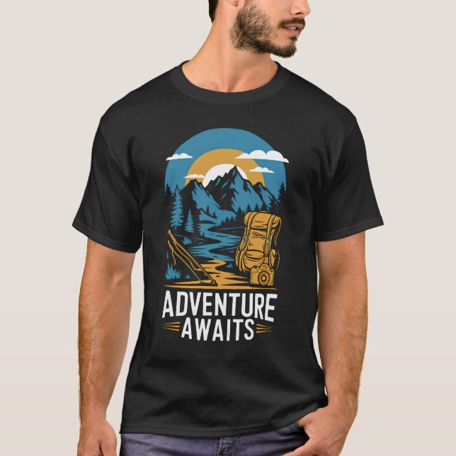Camiseta Adventure aguarda (Frente)