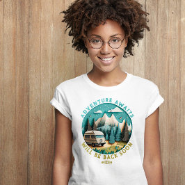 Camiseta Adventure Aguarda Camping Van