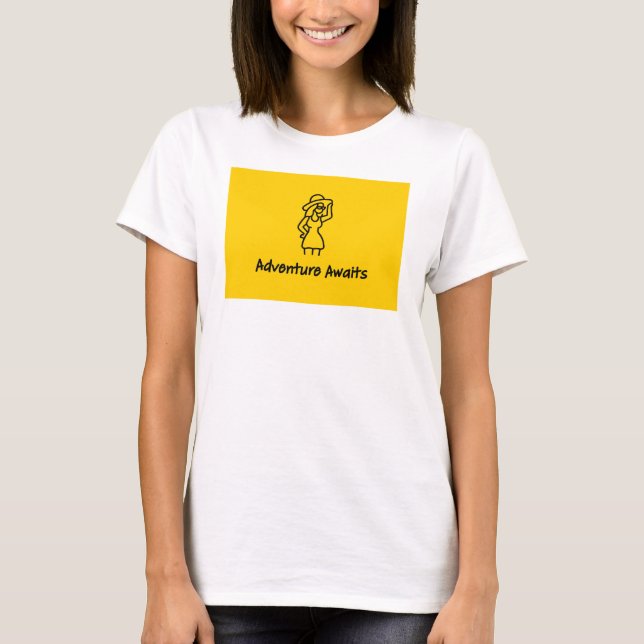 Camiseta Adventure Aguarda Tee (Frente)