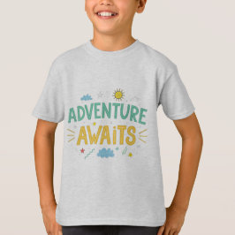 Camiseta Adventure Aguarda Tee Kids