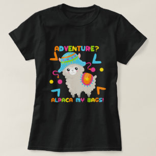 Camiseta Adventure Alpaca My Bolsas Humor
