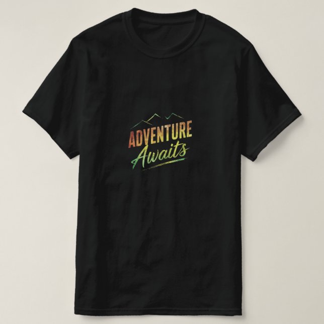 Camiseta Adventure Beckons (Frente do Design)
