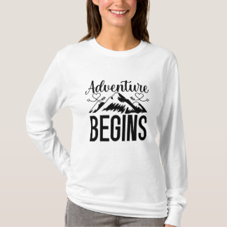 Camiseta adventure begins