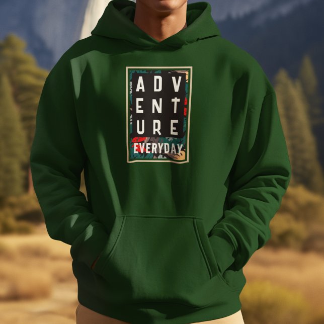 Camiseta Adventure diariamente (Gift this adventure everyday hoodie to your loved one and surprise theme)