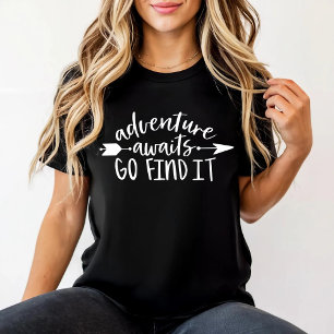 Camiseta Adventure espera encontrá-lo