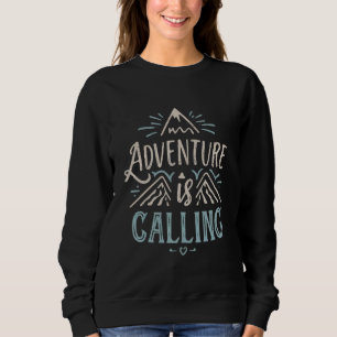 Camiseta Adventure Está Chamando A Nature Lover De Acampame