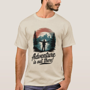 Camiseta Adventure está lá fora
