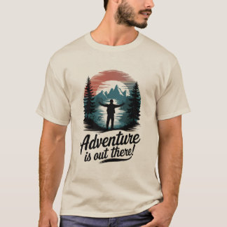 Camiseta Adventure está lá fora
