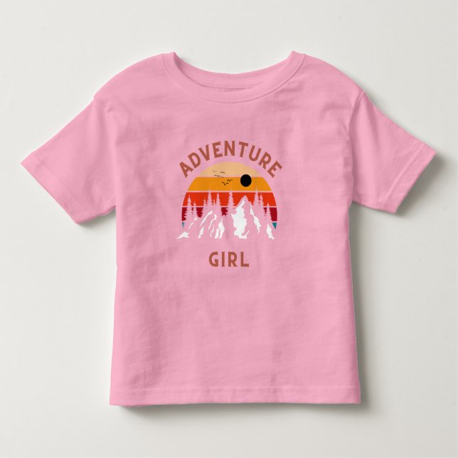 Camiseta Adventure Girl (Frente)