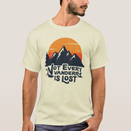 Camiseta Adventure Mountain Sunrise Tee