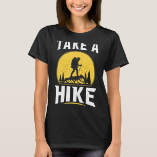 Camiseta Adventure Retro Hiker ao ar livre acampando a Natu