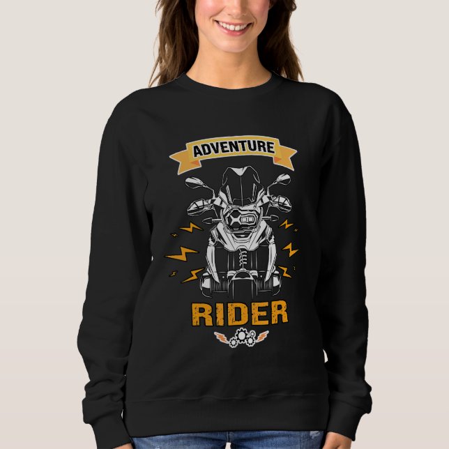Camiseta Adventure Rider Motorcycle Biker Off Road Mountain (Frente)