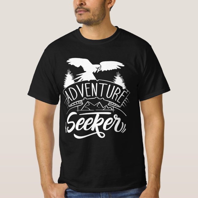 Camiseta Adventure Seeker (Frente)
