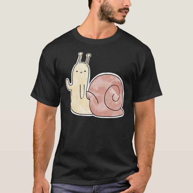 Camiseta Adventure Time Snail Amigo  (Frente)