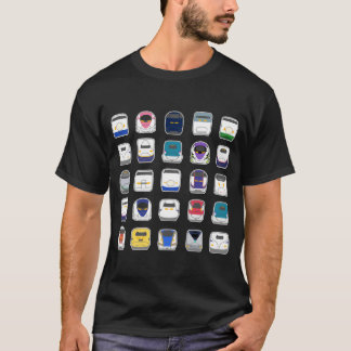 Camiseta Adventurous Bullet Trains Collection