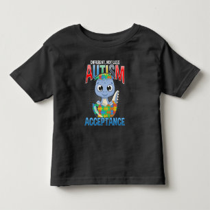 Camiseta Advertência ao Quebra-cabeça de Dino Cute Garoto