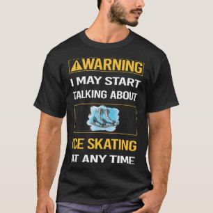 Camiseta Advertência Engraçada Patinadora De Skate De Pé De