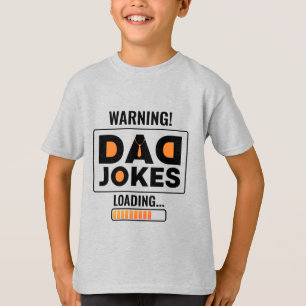 Camiseta Advertência Fantástica! Carregamento da Piada do p
