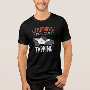 Camiseta Advertência Posso Começar A Dança
