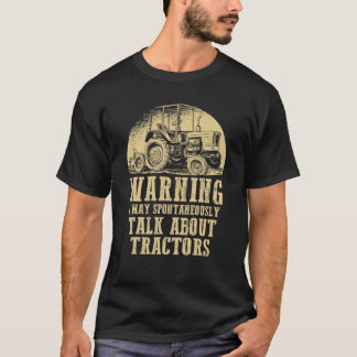 Camiseta Advertência Posso Falar Espontaneamente Sobre Trat