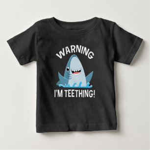 Camiseta Advertência, sou Teething