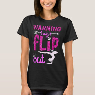 Camiseta Advertindo Eu Posso Sacudir Gymnas Engraçados