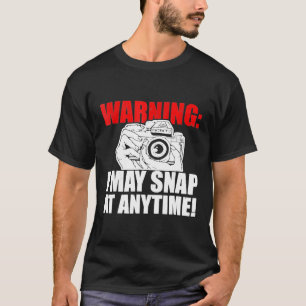 Camiseta Advertindo Que Posso Encaixar A Qualquer Momento! 
