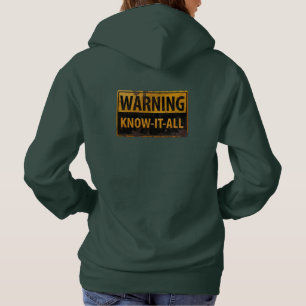 Camiseta ADVERTINDO SABER--TODO - sinal do cuidado do
