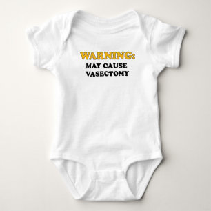 CAMISETA ADVERTIR PODE CAUSAR A VASECTOMIA