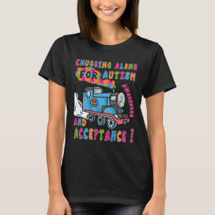 Camiseta Advocate Aceitação do Comboio Quebra-cabeça do Com