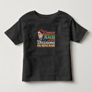 Camiseta Advogada Feminista Juíza Ruth Bader Ginsburg