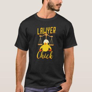 Camiseta Advogada Jovem Advogada Lei Frango Garota Advogada