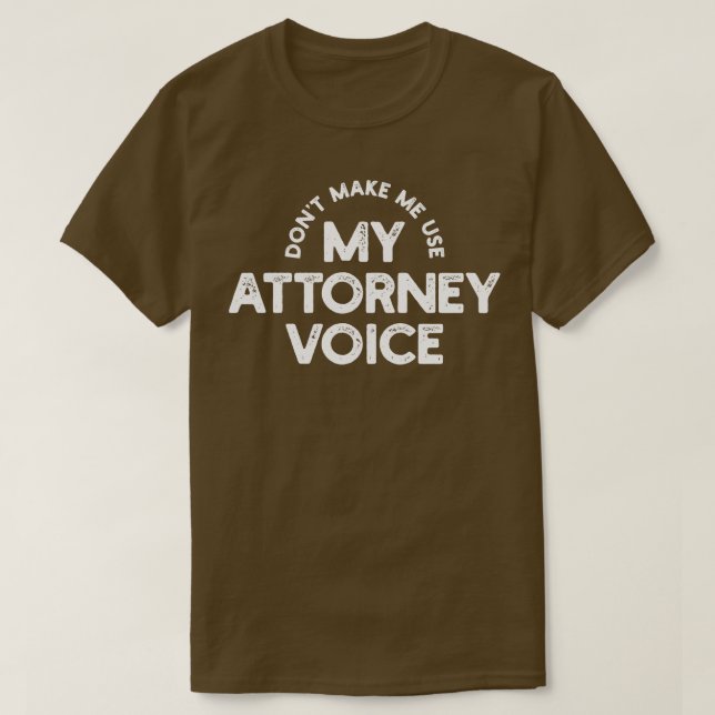 Camiseta Advogado (Frente do Design)