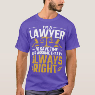 Camiseta Advogado-Advogado do Advogado Funny