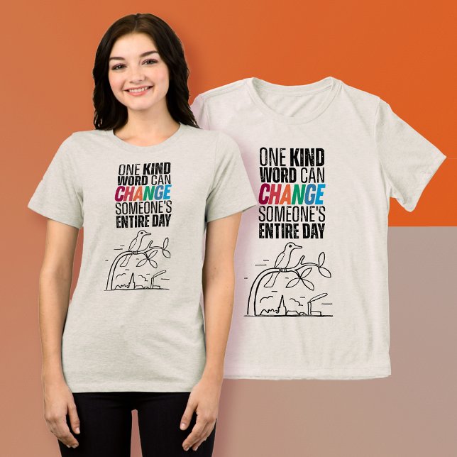 Camiseta Advogado de Empatia Conselheiro de Professores Ant (Empathy_Advocate_Teacher Counselor_Anti-Bullying_TShirt CHANGE Kindness Quotes Tees Gifts for Her)