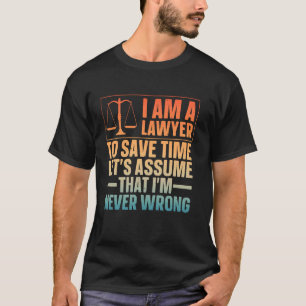 Camiseta Advogado Design Para Homens Mulheres Estudante de 
