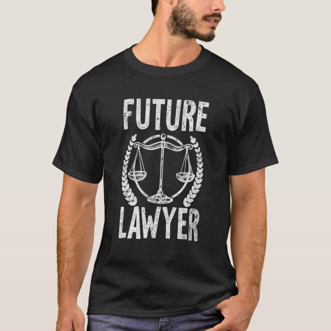 Camiseta Advogado do Futuro Advogado da Faculdade de Direit (Frente)