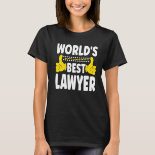 Camiseta Advogado do Mundo: Melhor Advogado Profissão