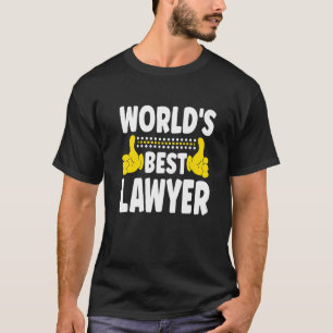 Camiseta Advogado do Mundo: Melhor Advogado Profissão