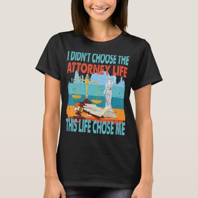 Camiseta Advogado do Tribunal de Justiça (Frente)