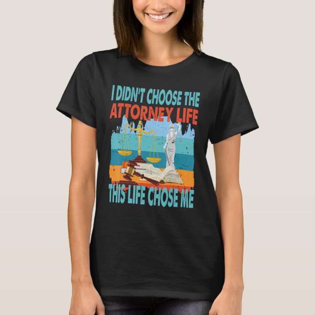 Camiseta Advogado do Tribunal de Justiça (Frente)