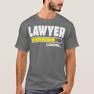 Camiseta Advogado Em Curso Advogado Carregando Lei Engraça