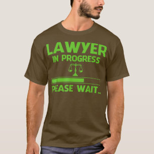 Camiseta Advogado Em Curso Engraçado Estudante De Direito