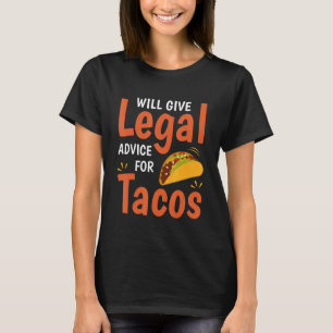 Camiseta Advogado Engraçado Dará Aconselhamento Jurídico Pa